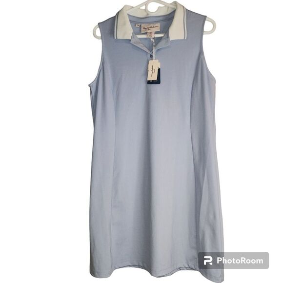 NWT Tommy Bahama GOLF Women's Dress Size Large Sky Blue - Picture 1 of 9